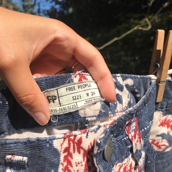 Patterned Corduroy - Picture 3 of 4